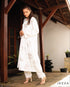 Matte Satin Long-Sleeve Midi Top 61982